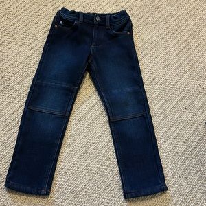 NWOT Sergent Major Fleece-lined Denim Pants, Adjustable Waistband